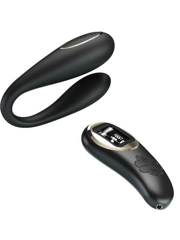 PRETTY LOVE NATHAN VIBRADOR DOBLE PLACER CONTROL REMOTO