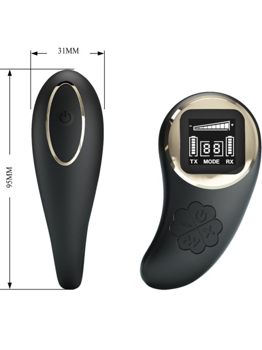 PRETTY LOVE NATHAN VIBRADOR DOBLE PLACER CONTROL REMOTO