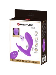 PRETTY LOVE IDABELLE VIBRATION PULSATION CONTROL REMOTO VIOLETA