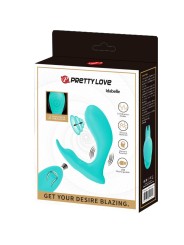 PRETTY LOVE IDABELLE VIBRATION PULSATION CONTROL REMOTO AZUL