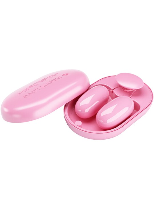 PRETTY LOVE FUN BOX BALA VIBRADORA ROSA