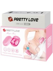 PRETTY LOVE MAGIC BOX BALA VIBRADORA ESTIMULADOR ROSA