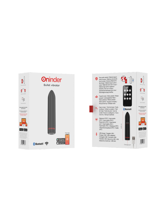 ONINDER BERLIN BALA VIBRADORA NEGRO APP GRATUITA