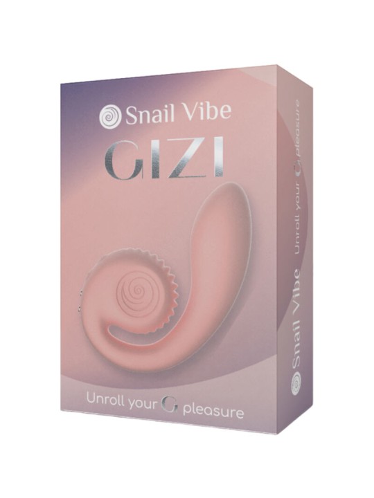 SNAIL VIBE GIZI ESTIMULADOR DUAL ROSA