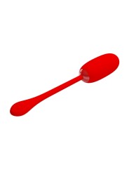 PRETTY LOVE JULIUS HUEVO VIBRADOR IMPERMEBLE RECARGABLE ROJO