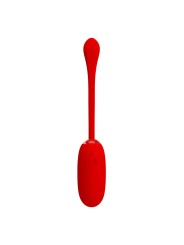PRETTY LOVE JULIUS HUEVO VIBRADOR IMPERMEBLE RECARGABLE ROJO