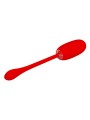 PRETTY LOVE JULIUS HUEVO VIBRADOR IMPERMEBLE RECARGABLE ROJO