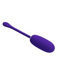 PRETTY LOVE JULIUS HUEVO VIBRADOR IMPERMEBLE RECARGABLE LILA