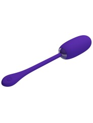 PRETTY LOVE JULIUS HUEVO VIBRADOR IMPERMEBLE RECARGABLE LILA