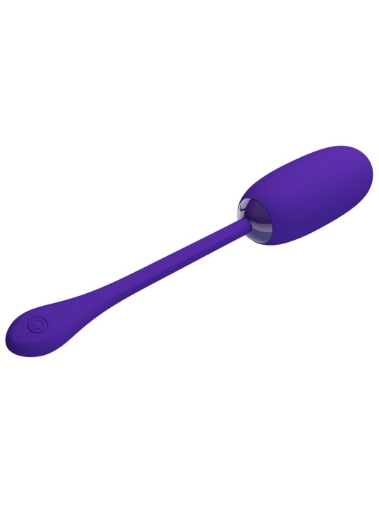 PRETTY LOVE JULIUS HUEVO VIBRADOR IMPERMEBLE RECARGABLE LILA