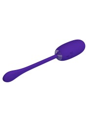 PRETTY LOVE JULIUS HUEVO VIBRADOR IMPERMEBLE RECARGABLE LILA