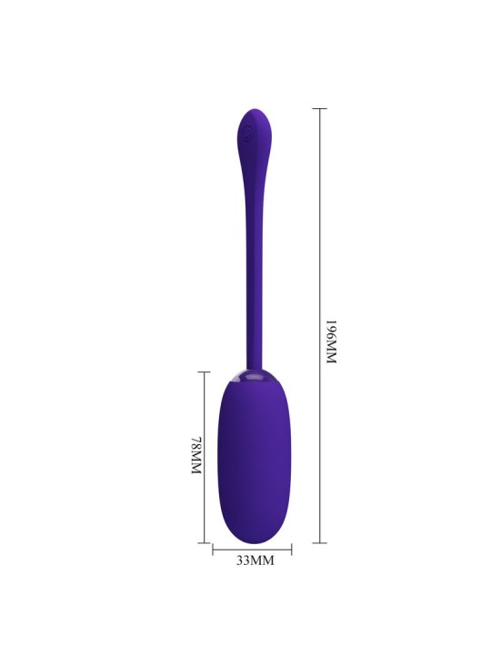 PRETTY LOVE JULIUS HUEVO VIBRADOR IMPERMEBLE RECARGABLE LILA PRETTY LOVE JULIUS HUEVO VIBRADOR IMPERMEBLE RECARGABLE LILA