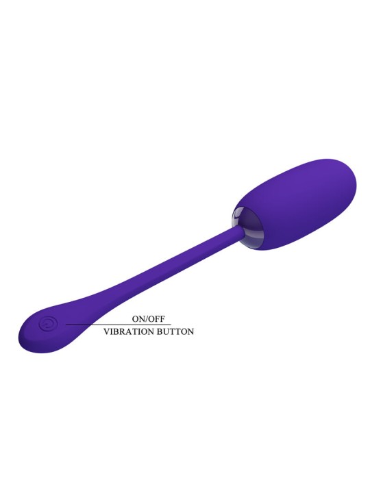 PRETTY LOVE JULIUS HUEVO VIBRADOR IMPERMEBLE RECARGABLE LILA PRETTY LOVE JULIUS HUEVO VIBRADOR IMPERMEBLE RECARGABLE LILA
