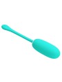 PRETTY LOVE JULIUS HUEVO VIBRADOR IMPERMEBLE RECARGABLE VERDE AGUA