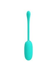 PRETTY LOVE JULIUS HUEVO VIBRADOR IMPERMEBLE RECARGABLE VERDE AGUA