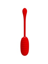 PRETTY LOVE KIRK HUEVO VIBRADOR RECARGABLE ROJO
