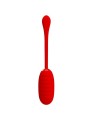 PRETTY LOVE KIRK HUEVO VIBRADOR RECARGABLE ROJO