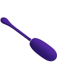 PRETTY LOVE KIRK HUEVO VIBRADOR RECARGABLE LILA
