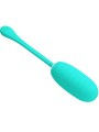 PRETTY LOVE KIRK HUEVO VIBRADOR RECARGABLE VERDE AGUA