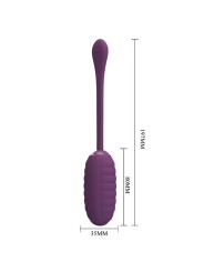 PRETTY LOVE CASPER HUEVO VIBRADOR RECARGABLE MORADO