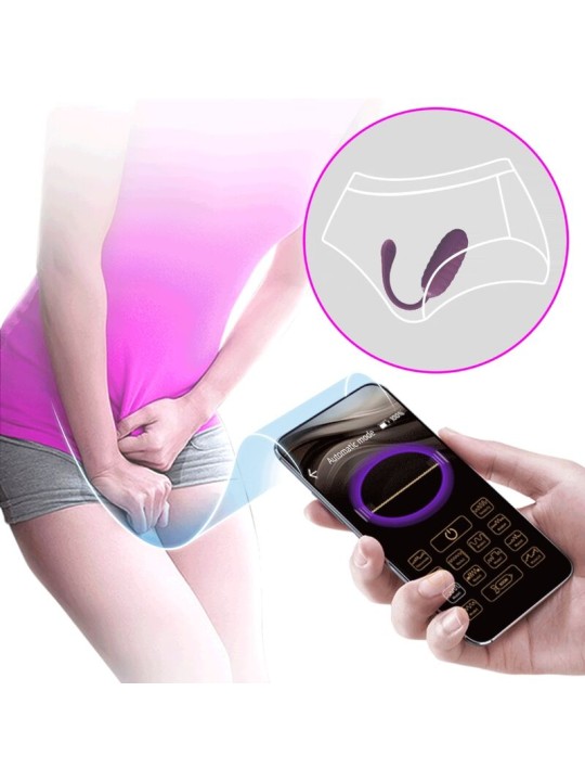 PRETTY LOVE CASPER HUEVO VIBRADOR RECARGABLE MORADO PRETTY LOVE CASPER HUEVO VIBRADOR RECARGABLE MORADO