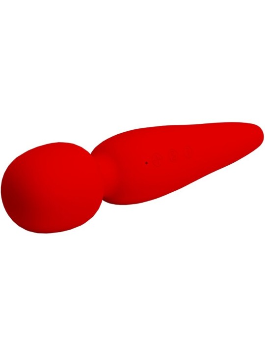 PRETTY LOVE MEREDITH MASAJEADOR 12 MODOS VIBRACION ROJO