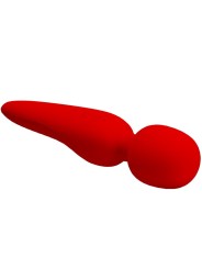 PRETTY LOVE MEREDITH MASAJEADOR 12 MODOS VIBRACION ROJO