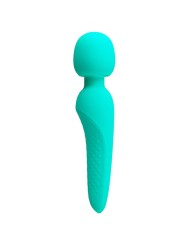 PRETTY LOVE MEREDITH MASAJEADOR 12 MODOS VIBRACION VERDE AGUA