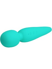 PRETTY LOVE MEREDITH MASAJEADOR 12 MODOS VIBRACION VERDE AGUA