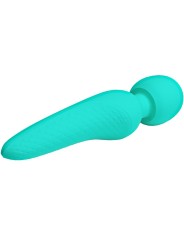 PRETTY LOVE MEREDITH MASAJEADOR 12 MODOS VIBRACION VERDE AGUA