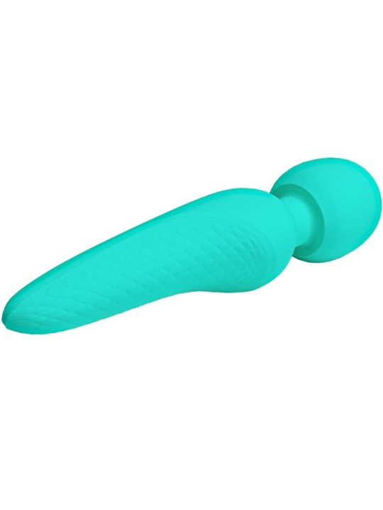 PRETTY LOVE MEREDITH MASAJEADOR 12 MODOS VIBRACION VERDE AGUA