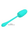 PRETTY LOVE HUEVO VIBRADOR CON TEXTURA MARINA RECARGABLE VERDE AGUA