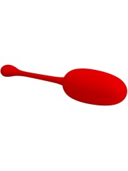 PRETTY LOVE KNUCKER HUEVO VIBRADOR RECARGABLE ROJO
