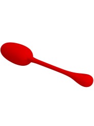 PRETTY LOVE KNUCKER HUEVO VIBRADOR RECARGABLE ROJO