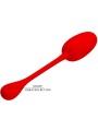 PRETTY LOVE KNUCKER HUEVO VIBRADOR RECARGABLE ROJO