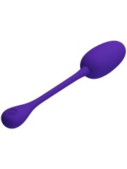 PRETTY LOVE KNUCKER HUEVO VIBRADOR RECARGABLE LILA