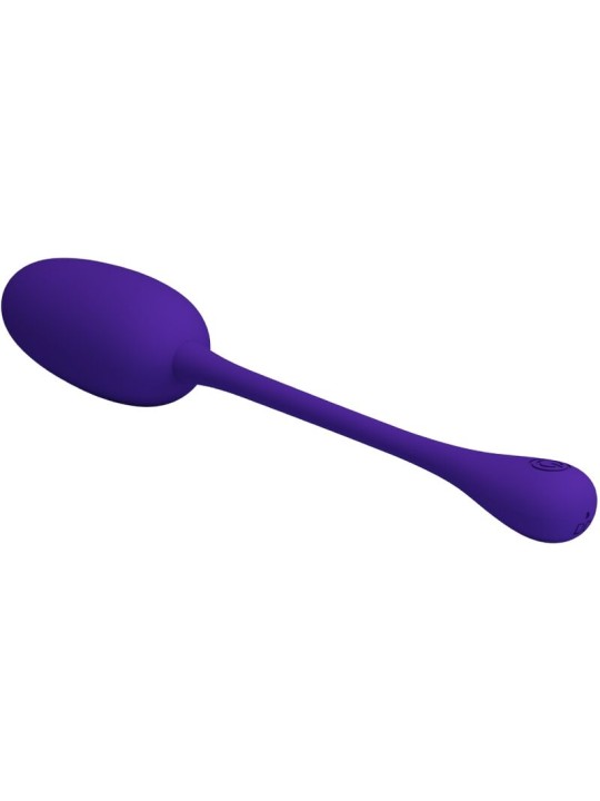 PRETTY LOVE KNUCKER HUEVO VIBRADOR RECARGABLE LILA
