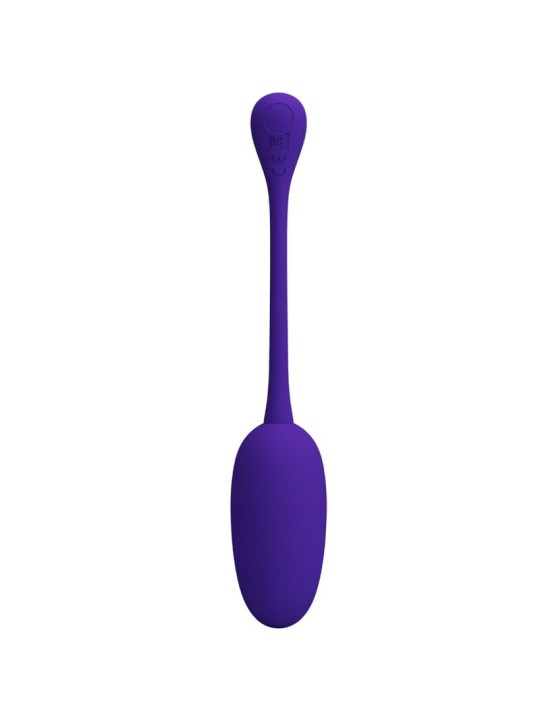 PRETTY LOVE KNUCKER HUEVO VIBRADOR RECARGABLE LILA