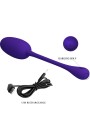 PRETTY LOVE KNUCKER HUEVO VIBRADOR RECARGABLE LILA