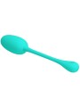 PRETTY LOVE KNUCKER HUEVO VIBRADOR RECARGABLE VERDE AGUA