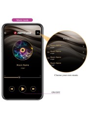 PRETTY LOVE JAYLEEN VIBRADOR APP CONTROL REMOTO LILA