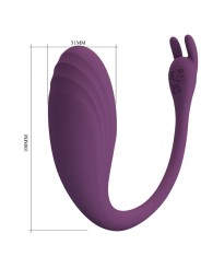 PRETTY LOVE CATALINA VIBRADOR APP CONTROL REMOTO LILA