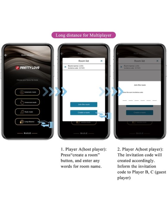 PRETTY LOVE CATALINA VIBRADOR APP CONTROL REMOTO LILA