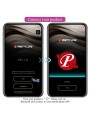 PRETTY LOVE CATALINA VIBRADOR APP CONTROL REMOTO LILA