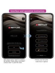 PRETTY LOVE ELVIRA KEGEL BALLS APP CONTROL REMOTO MORADO