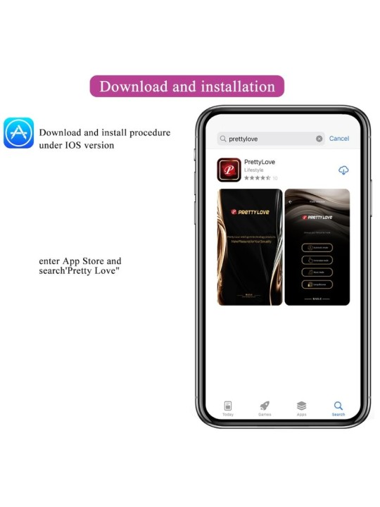 PRETTY LOVE ELVIRA KEGEL BALLS APP CONTROL REMOTO MORADO