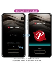 PRETTY LOVE DOREEN HUEVO VIBRADOR RECARGABLE LILA