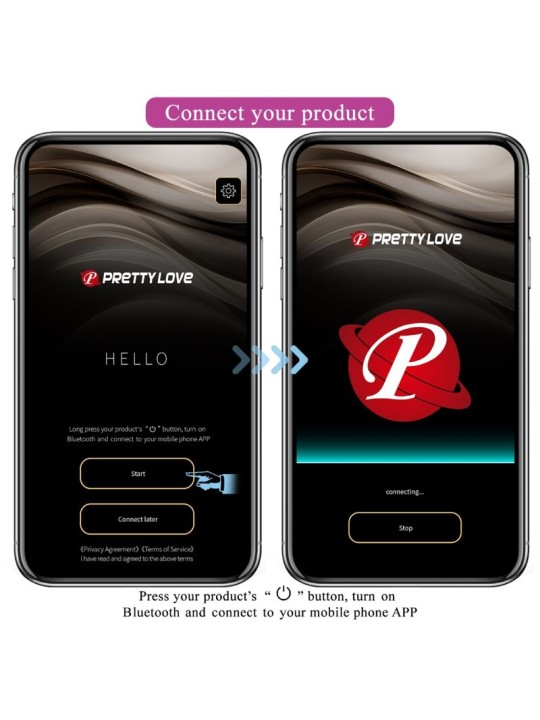 PRETTY LOVE DOREEN HUEVO VIBRADOR RECARGABLE LILA