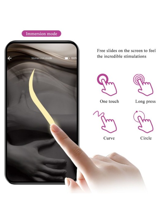 PRETTY LOVE DOREEN HUEVO VIBRADOR RECARGABLE LILA