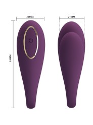 PRETTY LOVE AUGUST VIBRADOR DOBLE PLACER APP REMOTE